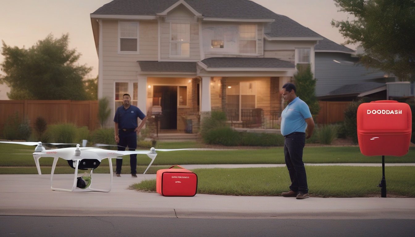 DoorDash Air始動が変える米国ドローン配送の競争と事業モデル